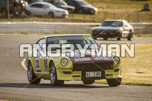 23 Mick William Datsun 240Z Group S & Invited - Saturday-13