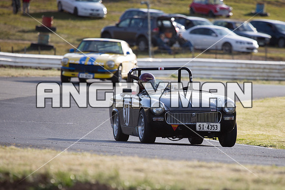 37 Wayne Lamont MG Midget Regularity Marque Sportscars & Invited Group 3 - Saturday-9