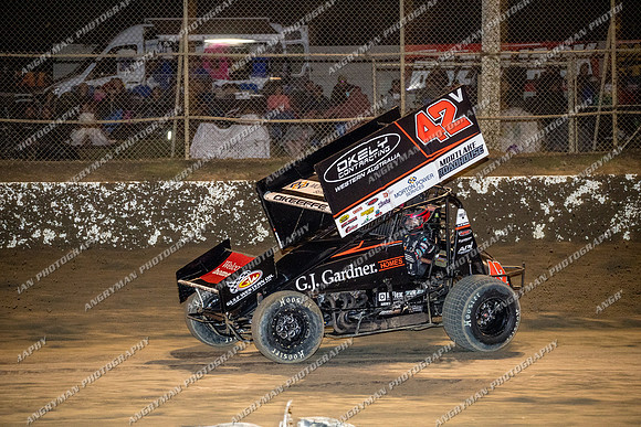 Sprintcar 42 V42 - 19 - Latrobe - 2nd Feb 2018 - WSS_-13