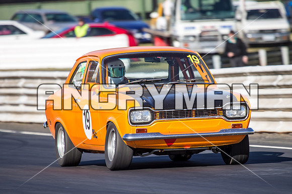 19 Lachlan Thomas Ford Escort MkI Group N Under 3 Litre - Sunday