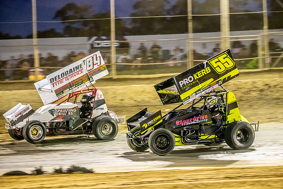 Sprintcar 55 T55 - 14 - Latrobe - 18th Feb 2023-12
