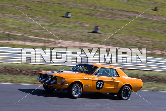 83 Terry Harper Ford Mustang Muscle Car Cup Over 3 Litres - Friday Practice-2