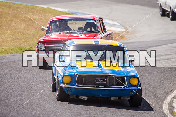Historic Touring Car 5 John Talbot Ford Mustang - Super Series Rnd 6 - 16th Nov 2014-6