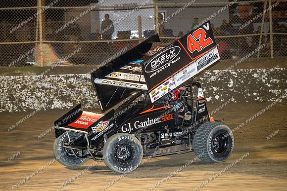 Sprintcar 42 V42 - 19 - Latrobe - 2nd Feb 2018 - WSS_-15