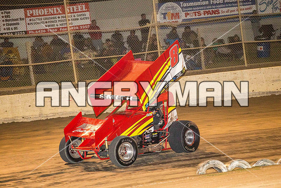 sprintcar 8 t8 curt smith - 28 - Latrobe - 28th March 2015-5