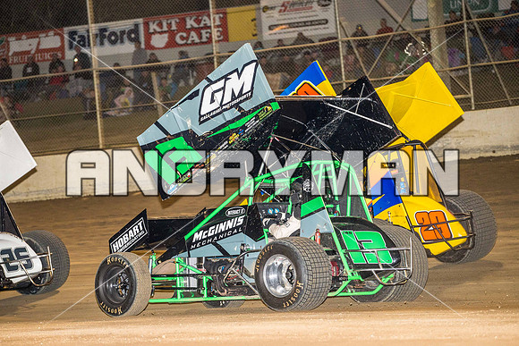 sprintcar 13 T13 Chris Gallagher - 28 - Latrobe - 28th March 2015-8