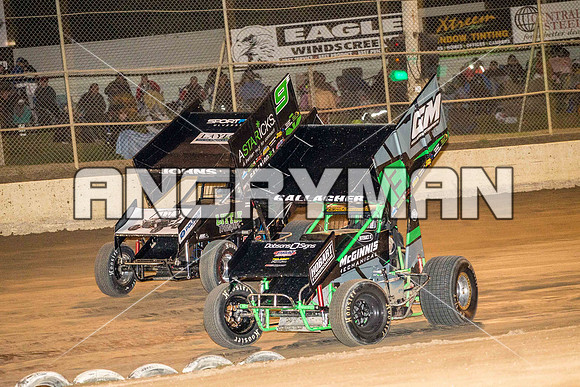 sprintcar 13 T13 Chris Gallagher - 28 - Latrobe - 28th March 2015-13