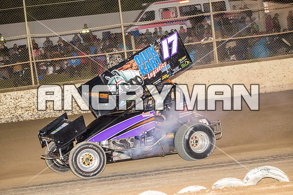 sprintcar 17 t17 jason dawkins - 28 - Latrobe - 28th March 2015
