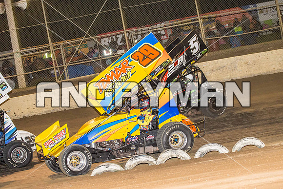 sprintcar 29 t29 robin dawkins - 28 - Latrobe - 28th March 2015-6