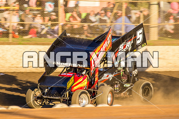 sprintcar 32 t32 nick anderson - 28 - Latrobe - 28th March 2015