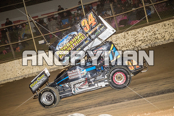 sprintcar 34 t34 Brad Whitchurch - 28 - Latrobe - 28th March 2015-2