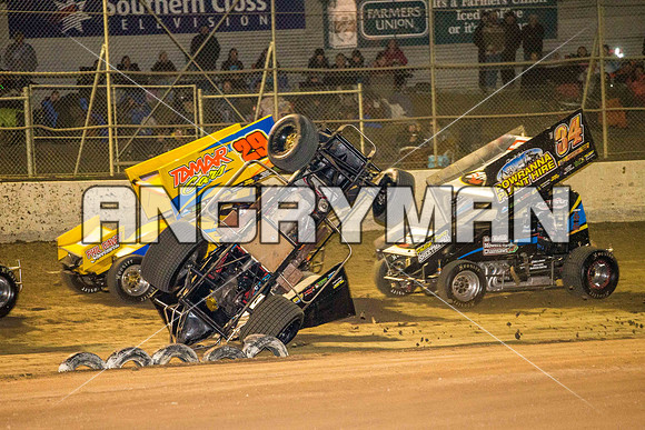 sprintcar 41 t41 damian robins - 28 - Latrobe - 28th March 2015-5