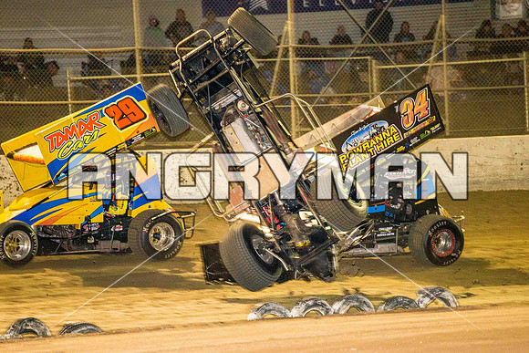 sprintcar 41 t41 damian robins - 28 - Latrobe - 28th March 2015-7