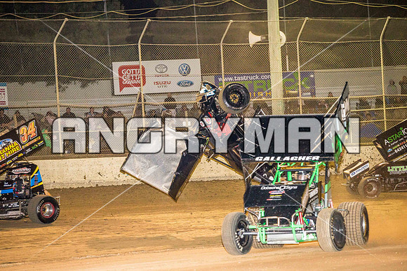 sprintcar 41 t41 damian robins - 28 - Latrobe - 28th March 2015-11