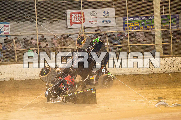 sprintcar 41 t41 damian robins - 28 - Latrobe - 28th March 2015-12