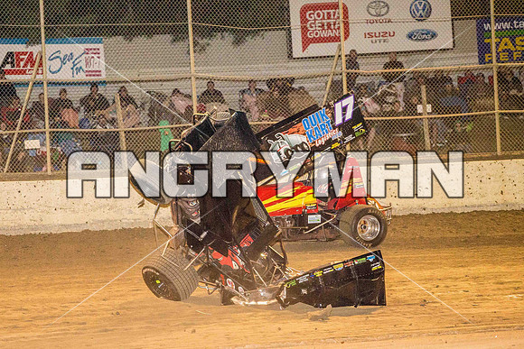 sprintcar 41 t41 damian robins - 28 - Latrobe - 28th March 2015-14