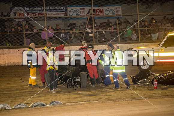 sprintcar 41 t41 damian robins - 28 - Latrobe - 28th March 2015-17