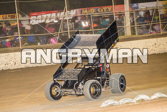 sprintcar 41 t41 damian robins - 28 - Latrobe - 28th March 2015