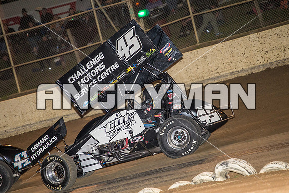 sprintcar 45 t45 kurt luttrell - 28 - Latrobe - 28th March 2015-4