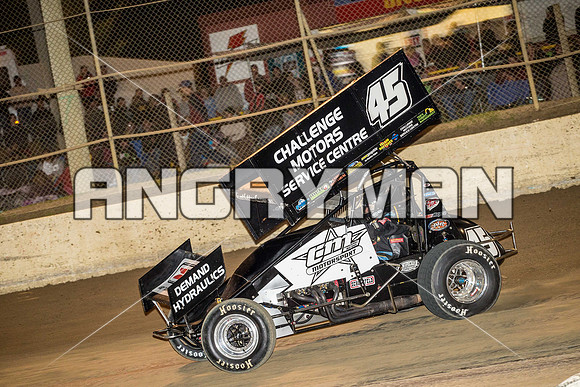 sprintcar 45 t45 kurt luttrell - 28 - Latrobe - 28th March 2015-6