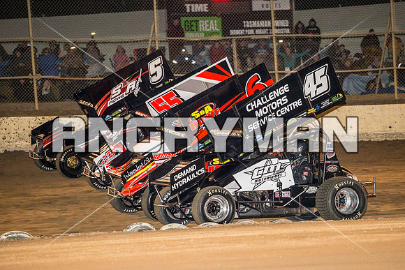 sprintcar 45 t45 kurt luttrell - 28 - Latrobe - 28th March 2015-8