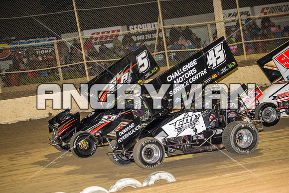 sprintcar 45 t45 kurt luttrell - 28 - Latrobe - 28th March 2015-9