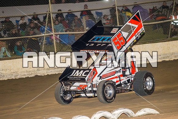 sprintcar 55 t55 jamie bricknell - 28 - Latrobe - 28th March 2015-6