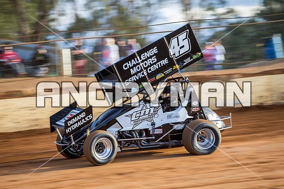 sprintcar 45 t45 kurt luttrell