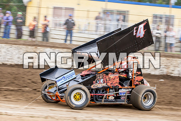 sprintcar 4 t4 t04 gerry hoekstra - 4 - Hobart 2nd Nov 2013-8