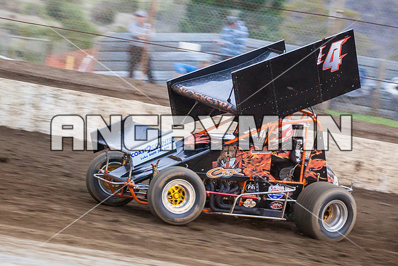 sprintcar 4 t4 t04 gerry hoekstra - 4 - Hobart 2nd Nov 2013-10