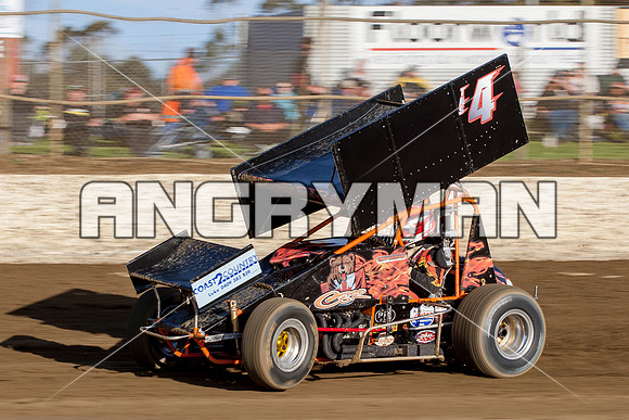 sprintcar 4 t4 t04 gerry hoekstra - 5 - Latrobe - 16th Nov 2013-7