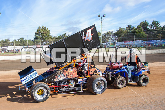 sprintcar 4 t4 t04 gerry hoekstra - 5 - Latrobe - 16th Nov 2013