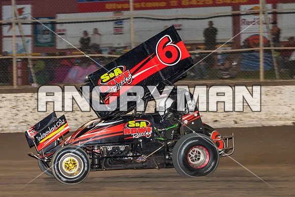 sprintcar 6 t6 adrian redpath - 5 - Latrobe - 16th Nov 2013-22