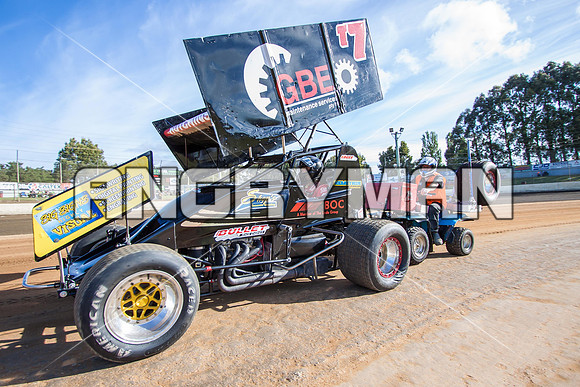 sprintcar 7 t7 tim hutchins - 5 - Latrobe - 16th Nov 2013-2