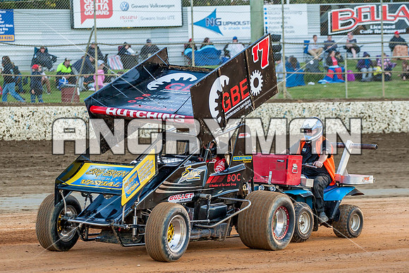 sprintcar 7 t7 tim hutchins - 5 - Latrobe - 16th Nov 2013-11