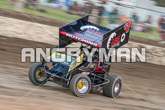 sprintcar 7 t7 tim hutchins - 5 - Latrobe - 16th Nov 2013-14