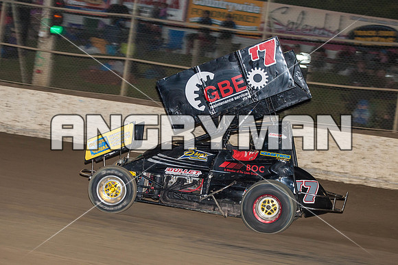 sprintcar 7 t7 tim hutchins - 5 - Latrobe - 16th Nov 2013-15