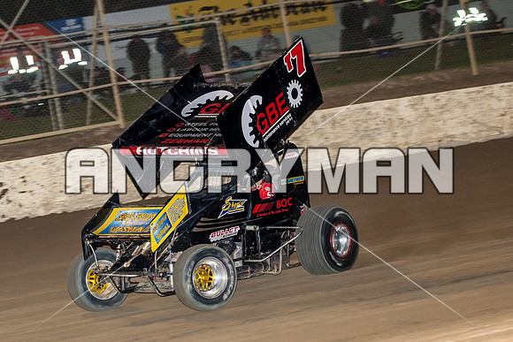 sprintcar 7 t7 tim hutchins - 5 - Latrobe - 16th Nov 2013-16