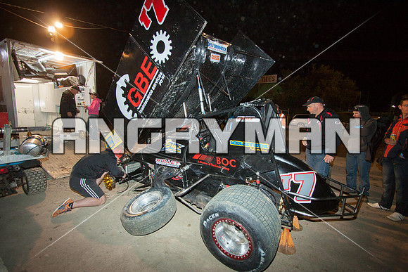sprintcar 7 t7 tim hutchins - 5 - Latrobe - 16th Nov 2013-20