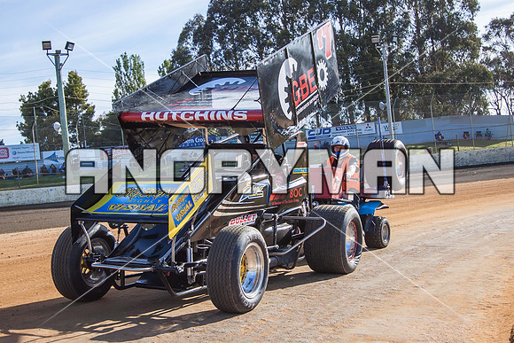 sprintcar 7 t7 tim hutchins - 5 - Latrobe - 16th Nov 2013