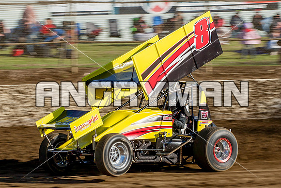 sprintcar 8 curt smith t8 - 5 - Latrobe - 16th Nov 2013-6