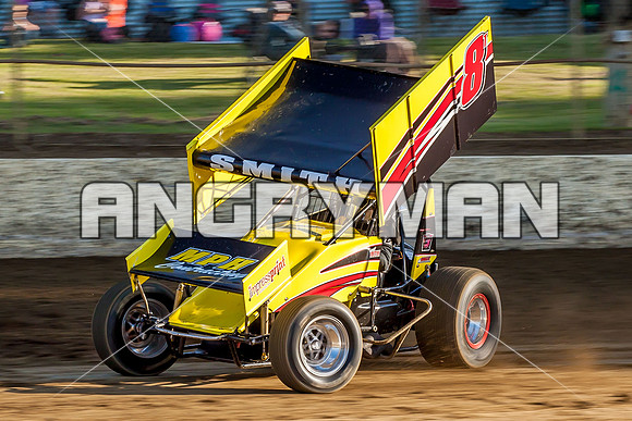 sprintcar 8 curt smith t8 - 5 - Latrobe - 16th Nov 2013