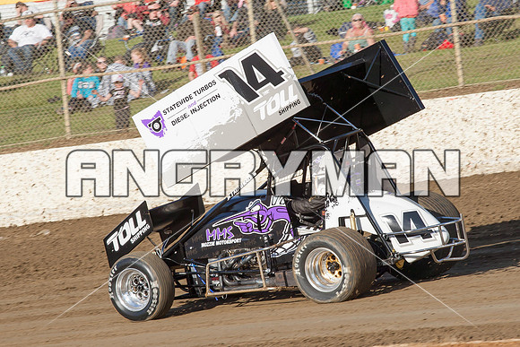 sprintcar 14 mark house t14 - 5 - Latrobe - 16th Nov 2013-2