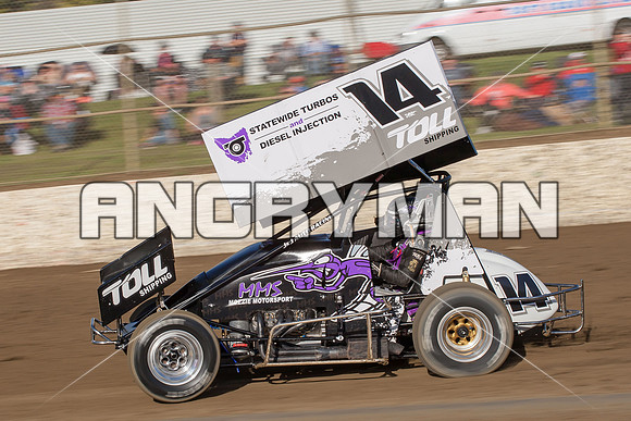 sprintcar 14 mark house t14 - 5 - Latrobe - 16th Nov 2013-4