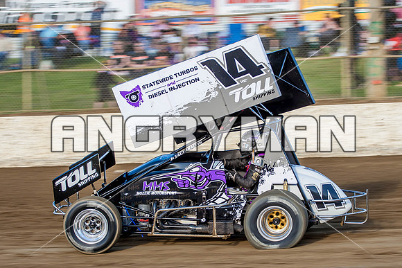 sprintcar 14 mark house t14 - 5 - Latrobe - 16th Nov 2013-9