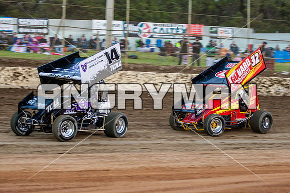 sprintcar 14 mark house t14 - 5 - Latrobe - 16th Nov 2013-13