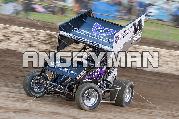 sprintcar 14 mark house t14 - 5 - Latrobe - 16th Nov 2013-15