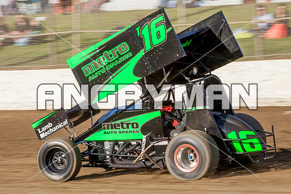 sprintcar 16 t16 adam alexander - 5 - Latrobe - 16th Nov 2013-12