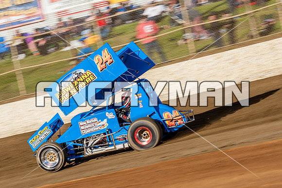 sprintcar 24 t24 shaun robins - 5 - Latrobe - 16th Nov 2013-2