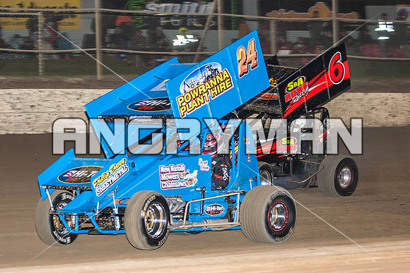 sprintcar 24 t24 shaun robins - 5 - Latrobe - 16th Nov 2013-6